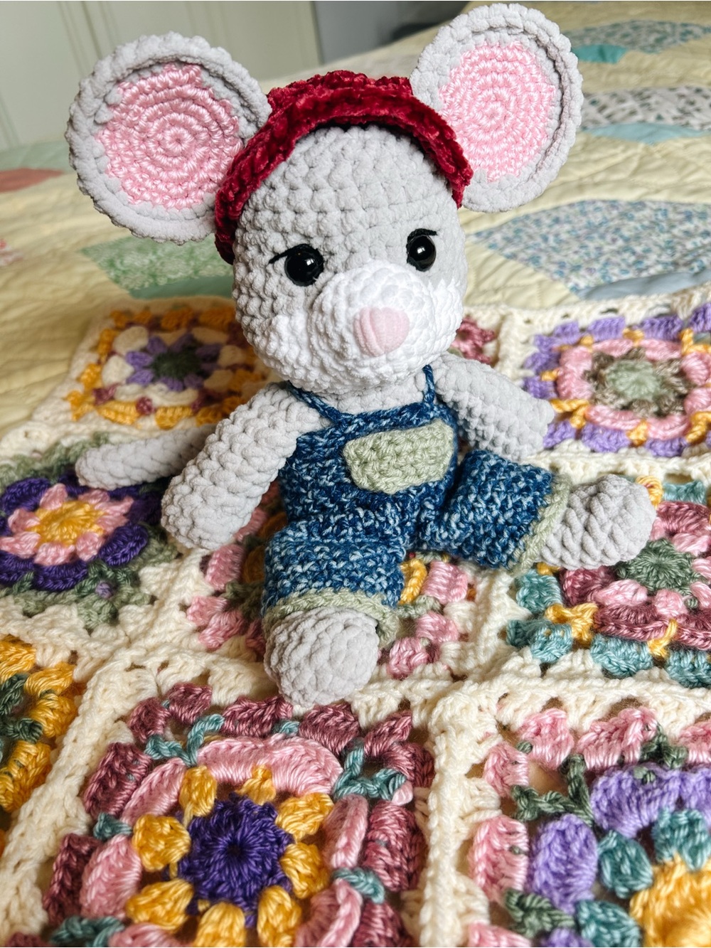 Willoughby the mouse - handmade woodland collectible friend